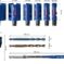 Komplet EXPERT Construction Material testera za otvore od 20/25/32/38/51/64 mm, 10 delova - 2