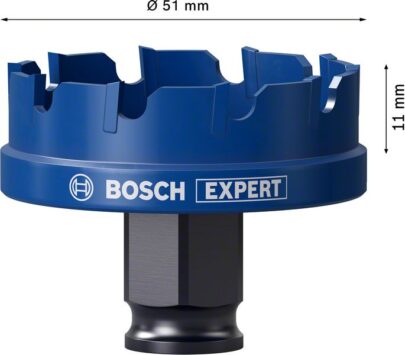 EXPERT Sheet Metal testera za otvore od 51×5 mm - 2