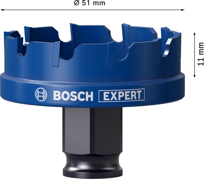 BOSCH EXPERT Sheet Metal testera za otvore od 51x5 mm 2608900500 - 2