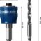 Adapter sistema EXPERT Power Change Plus testera za otvore od 11 mm, HSS-G Drill 7,15 x 105 mm, 2 dela - 2