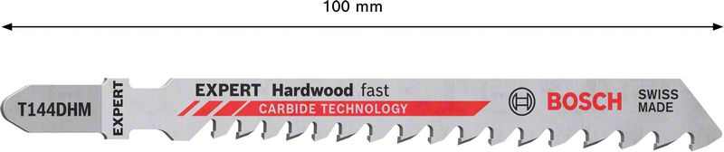 BOSCH EXPERT „Hardwood Fast“ T 144 DHM list ubodne testere, 3 dela 2608900541 - 2