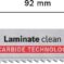 EXPERT „Laminate Clean“ T128 BHM list ubodne testere, 3 dela - 2