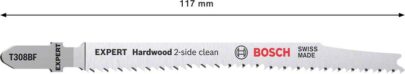 EXPERT „Hardwood 2-side clean“ T 308 BF list ubodne testere, 100 delova - 2