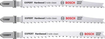 BOSCH 2-delni komplet EXPERT „Hardwood 2-side clean“ listova ubodne testere T308BF/BFP 2608900549 - 1