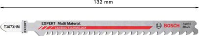 EXPERT „Multi Material“ T 367 XHM list ubodne testere, 3 dela - 2