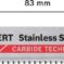 EXPERT „Stainless Steel“ T 118 EHM list ubodne testere, 3 dela - 2