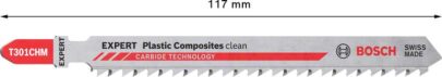 EXPERT „Plastic Composites Clean“ T 301 CHM list ubodne testere, 3 dela - 2