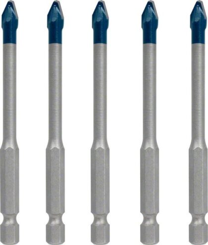 BOSCH Komplet EXPERT HEX-9 HardCeramic burgija za crep od 6 mm, 5 delova 2608900599 - 1