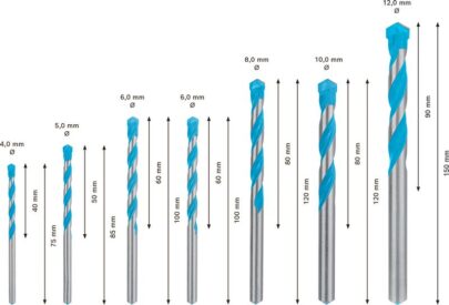 Komplet EXPERT MultiConstruction CYL-9 burgija od 4/5/6/6/8/10/12 mm, 7 delova - 2