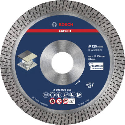 EXPERT HardCeramic dijamantska rezna ploča od 125 x 22,23 x 1,4 x 10 mm - 1