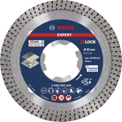 BOSCH EXPERT HardCeramic X-LOCK dijamantska rezna ploča od 85 x 22,23 x 1,6 x 7 mm 2608900656 - 1