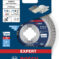 EXPERT HardCeramic X-LOCK dijamantska rezna ploča od 115×22,23×1,4×10 mm - 2