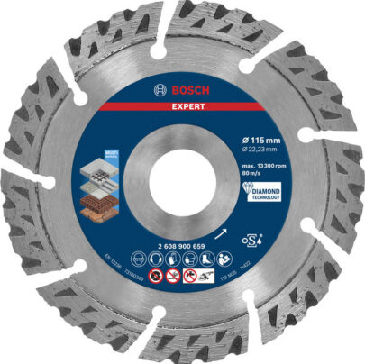 EXPERT MultiMaterial dijamantska rezna ploča od 115 x 22,23 x 2,2 x 12 mm - 1