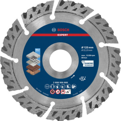 EXPERT MultiMaterial dijamantska rezna ploča od 125×22,23×2,2×12 mm - 1