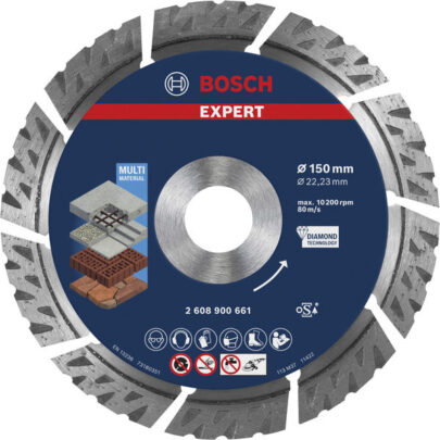 EXPERT MultiMaterial dijamantska rezna ploča od 150 x 22,23 x 2,4 x 12 mm - 1