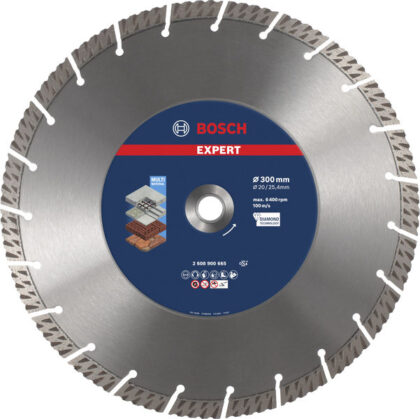 BOSCH EXPERT MultiMaterial dijamantska rezna ploča od 300 x 20/25,40 x 3 x 15 mm 2608900665 - 1