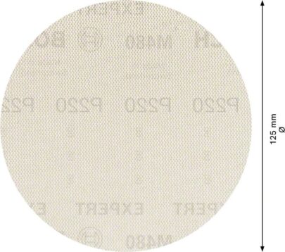 EXPERT M480 brusna mreža za rotacione brusilice od 125 mm, G 220, 5 delova - 2