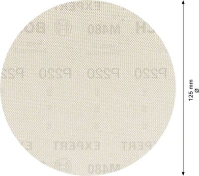 EXPERT M480 brusna mreža za rotacione brusilice od 125 mm, G 220, 50 delova - 2