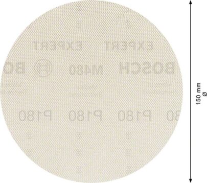 EXPERT M480 brusna mreža za rotacione brusilice od 150 mm, G 180, 5 delova - 2