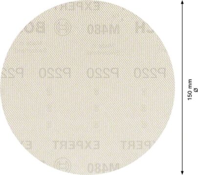 EXPERT M480 brusna mreža za rotacione brusilice od 150 mm, G 220, 5 delova - 2