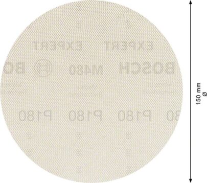 EXPERT M480 brusna mreža za rotacione brusilice od 150 mm, G 180, 50 delova - 2