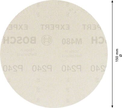 EXPERT M480 brusna mreža za rotacione brusilice od 150 mm, G 240, 50 delova - 2