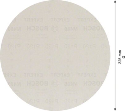 EXPERT M480 brusna mreža za brusilice za gips od 225 mm, G 120, 25 delova - 2