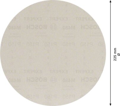 EXPERT M480 brusna mreža za brusilice za gips od 225 mm, G 150, 25 delova - 2