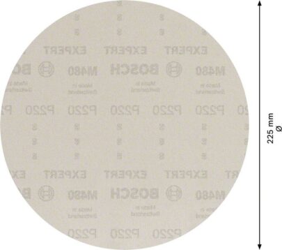 EXPERT M480 brusna mreža za brusilice za gips od 225 mm, G 220, 25 delova - 2