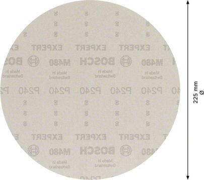 EXPERT M480 brusna mreža za brusilice za gips od 225 mm, G 240, 25 delova - 2