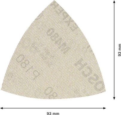 EXPERT M480 brusna mreža za delta brusilice od 93 mm, G 180, 5 delova - 2