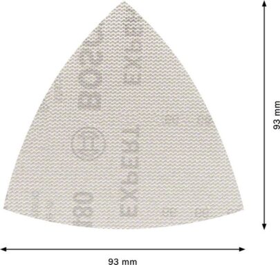 EXPERT M480 brusna mreža za delta brusilice od 93 mm, G 240, 5 delova - 2