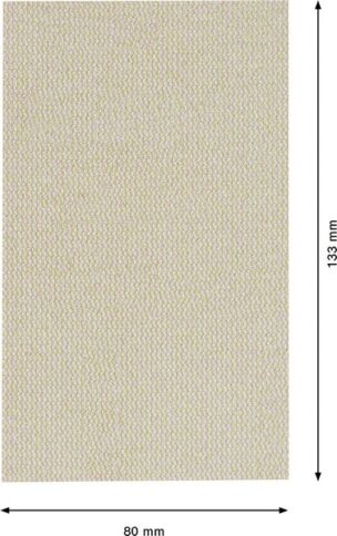 EXPERT M480 brusna mreža za vibracione brusilice od 80 x 133 mm, G 150, 10 delova - 2