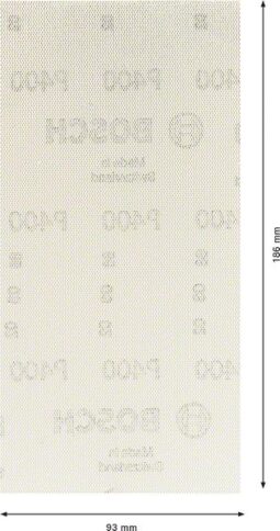 EXPERT M480 brusna mreža za vibracione brusilice od 93 x 186 mm, G 400, 10 delova - 2