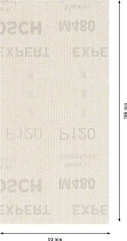 EXPERT M480 brusna mreža za vibracione brusilice od 93 x 186 mm, G 120, 50 delova - 2