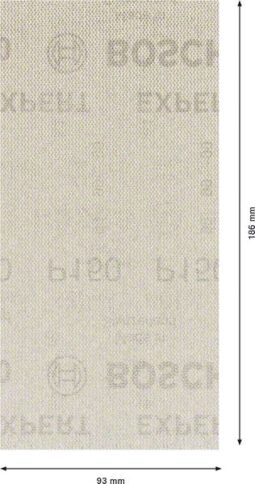 EXPERT M480 brusna mreža za vibracione brusilice od 93 x 186 mm, G 150, 50 delova - 2