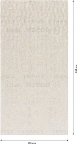 EXPERT M480 brusna mreža za vibracione brusilice od 115 x 230 mm, G 100, 10 delova - 2