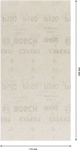 EXPERT M480 brusna mreža za vibracione brusilice od 115 x 230 mm, G 150, 10 delova - 2