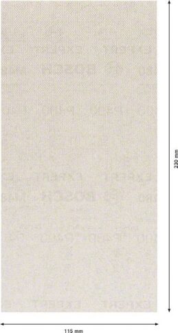 EXPERT M480 brusna mreža za vibracione brusilice od 115 x 230 mm, G 100, 50 delova - 2