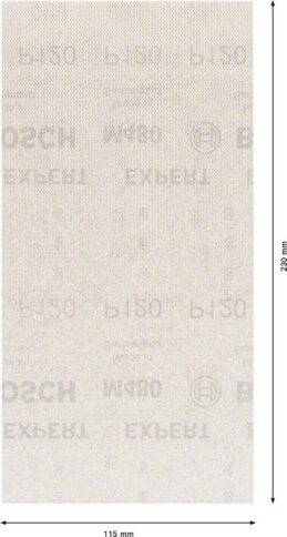 EXPERT M480 brusna mreža za vibracione brusilice od 115 x 230 mm, G 120, 50 delova - 2