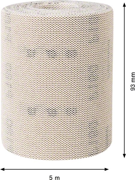BOSCH EXPERT M480 rolna brusne mreže od 93 mm, 5 m, G 180 2608900780 - 2