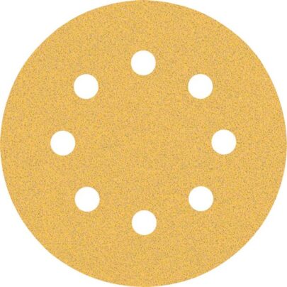 EXPERT C470 brusni papir sa 8 rupa za rotacione brusilice od 115 mm, G 80, 5 delova - 1