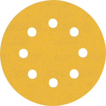EXPERT C470 brusni papir sa 8 rupa za rotacione brusilice od 115 mm, G 240, 5 delova - 1