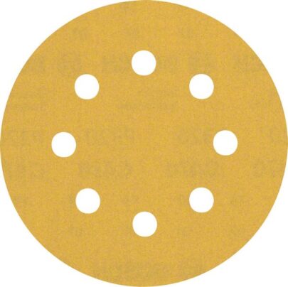 EXPERT C470 brusni papir sa 8 rupa za rotacione brusilice od 115 mm, G 320, 5 delova - 1