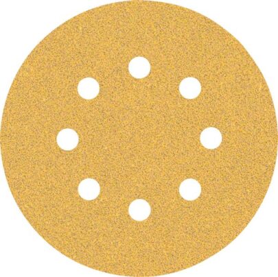 EXPERT C470 brusni papir sa 8 rupa za rotacione brusilice od 125 mm, G 60, 5 delova - 1
