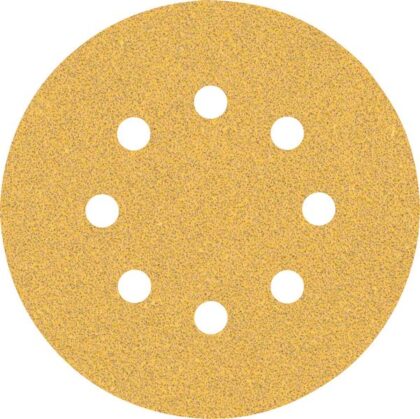 BOSCH EXPERT C470 brusni papir sa 8 rupa za rotacione brusilice od 125 mm, G 60, 5 delova 2608900804 - 1