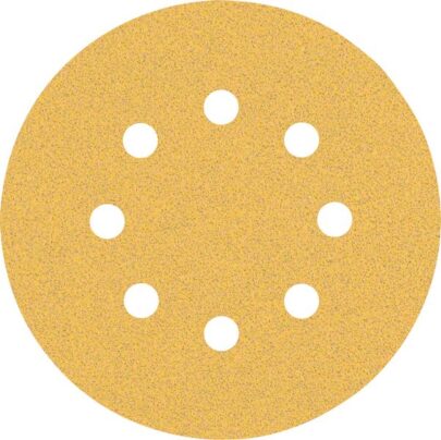 EXPERT C470 brusni papir sa 8 rupa za rotacione brusilice od 125 mm, G 80, 5 delova - 1