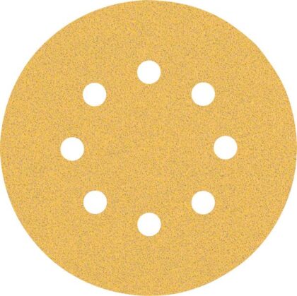 BOSCH EXPERT C470 brusni papir sa 8 rupa za rotacione brusilice od 125 mm, G 80, 5 delova 2608900805 - 1