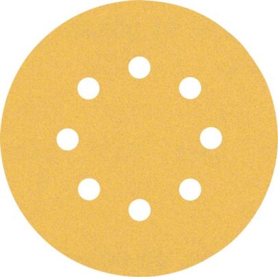 EXPERT C470 brusni papir sa 8 rupa za rotacione brusilice od 125 mm, G 120, 5 delova - 1