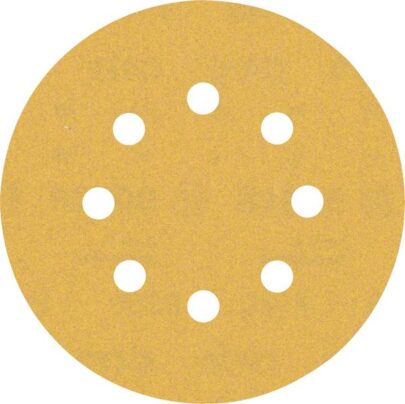 EXPERT C470 brusni papir sa 8 rupa za rotacione brusilice od 125 mm, G 180, 5 delova - 1